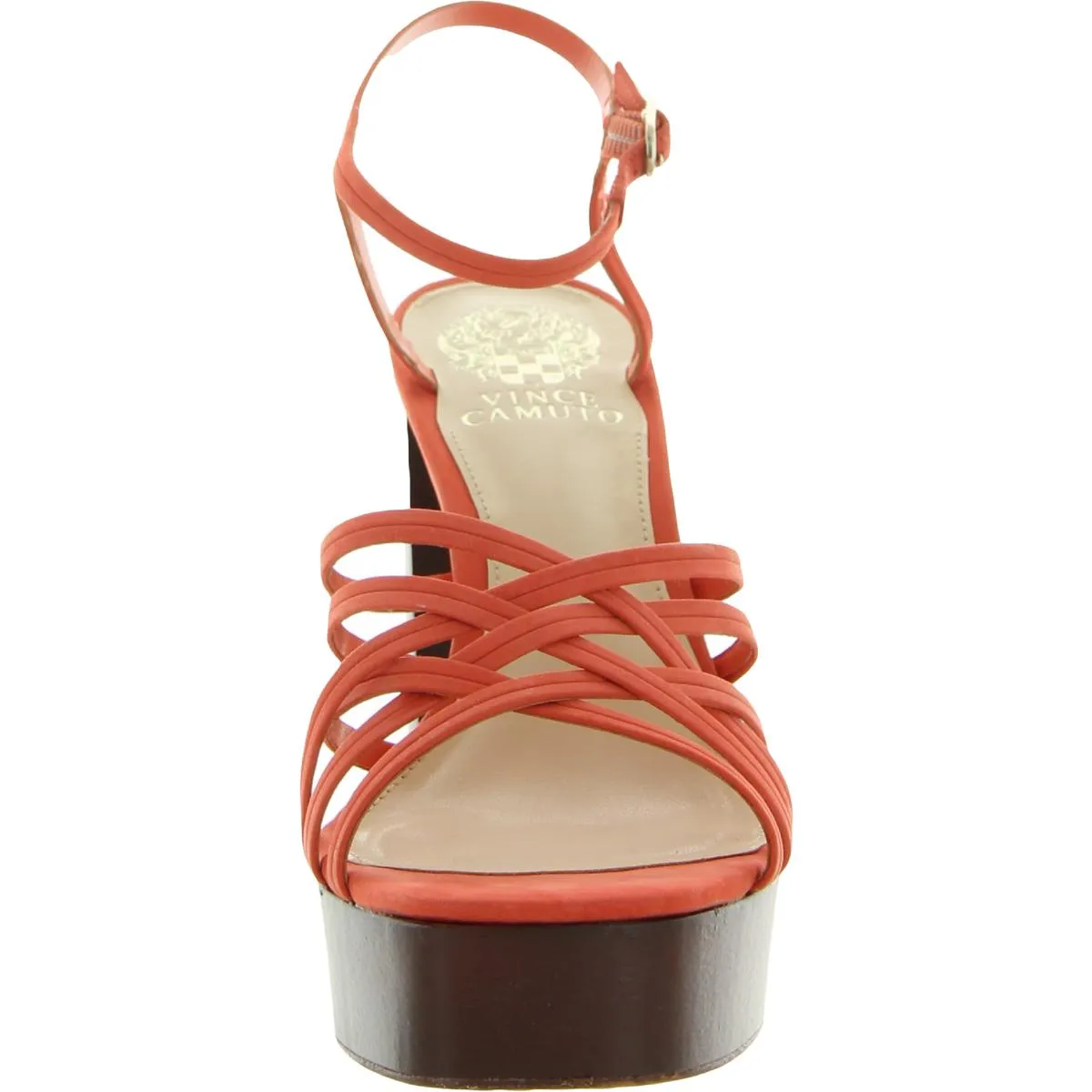 VC Larriss Womens Metallic Strappy Platform Sandals