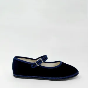 Vibi Venezia Velvet Mary Jane Blu