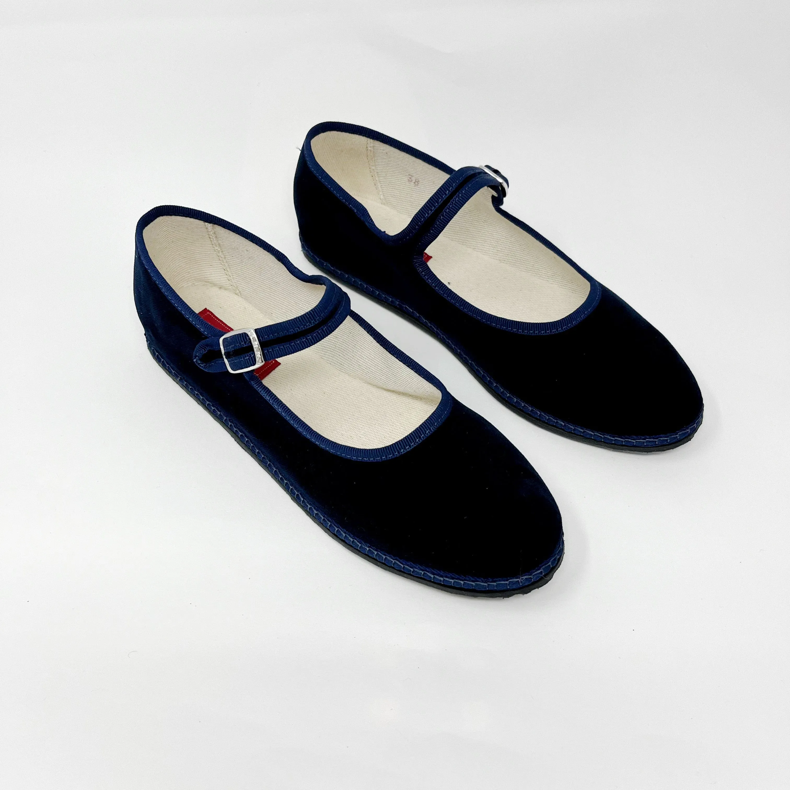 Vibi Venezia Velvet Mary Jane Blu