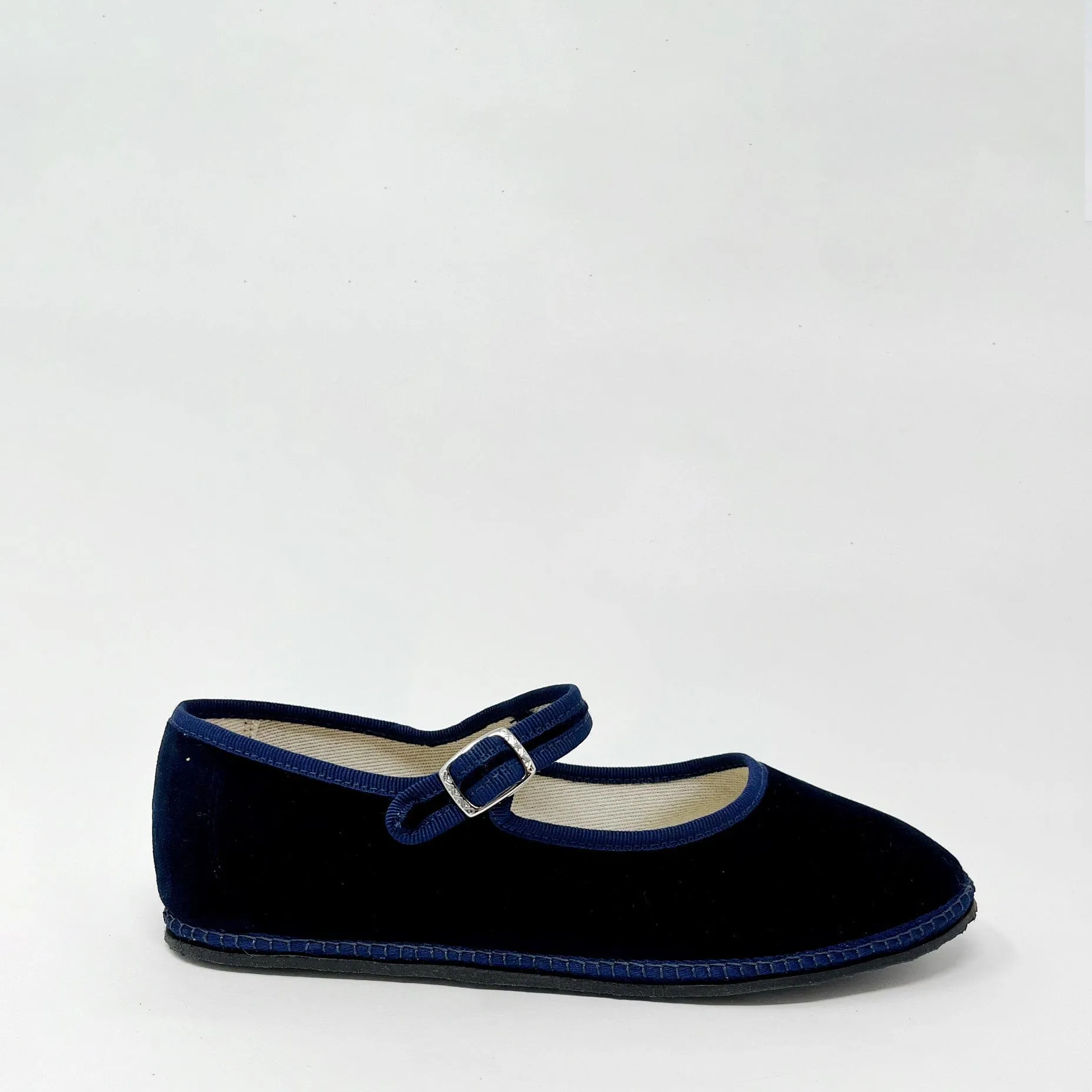 Vibi Venezia Velvet Mary Jane Blu