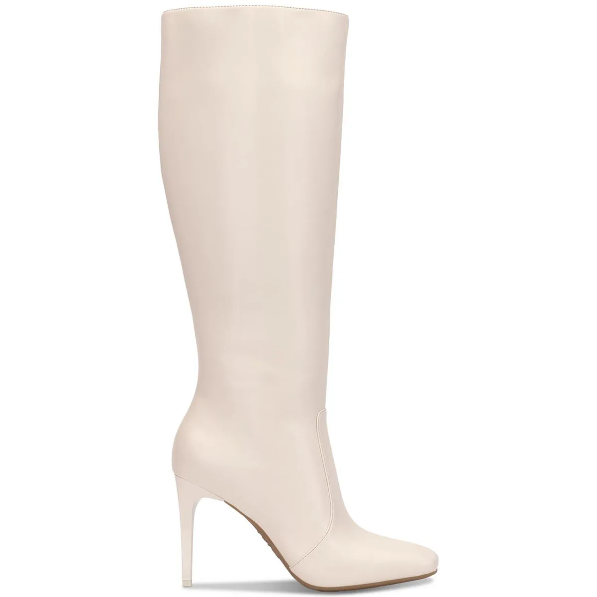 VIDE Womens Faux Leather Zipper Knee-High Boots