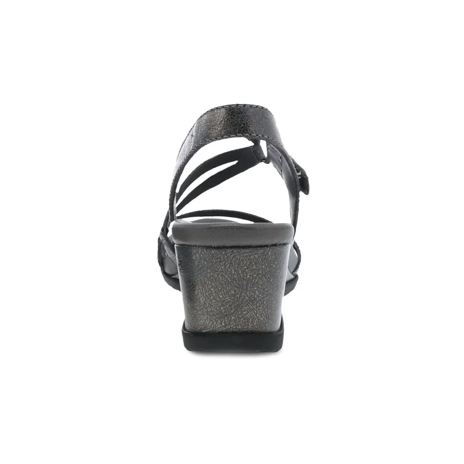 Women's Addyson Strappy Dress Wedge Sandal In Pewter
