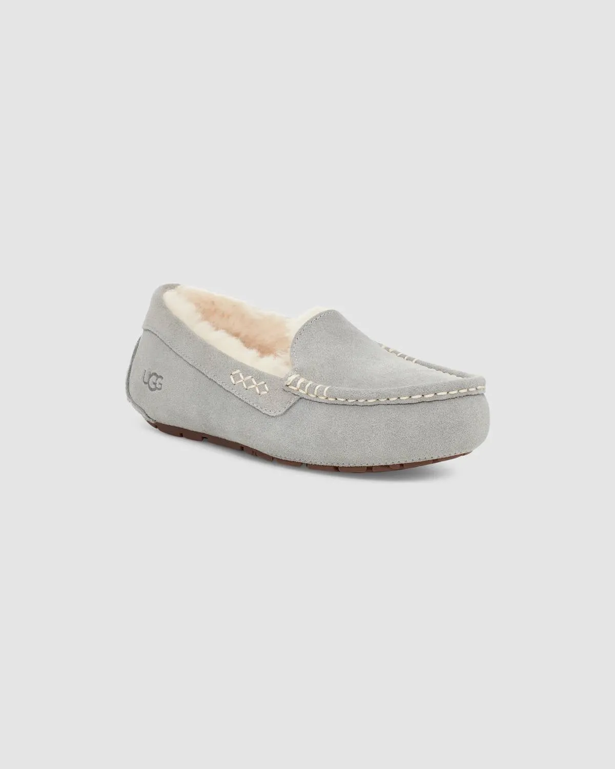 Women's Ansley Wide Slippers In Light Grey