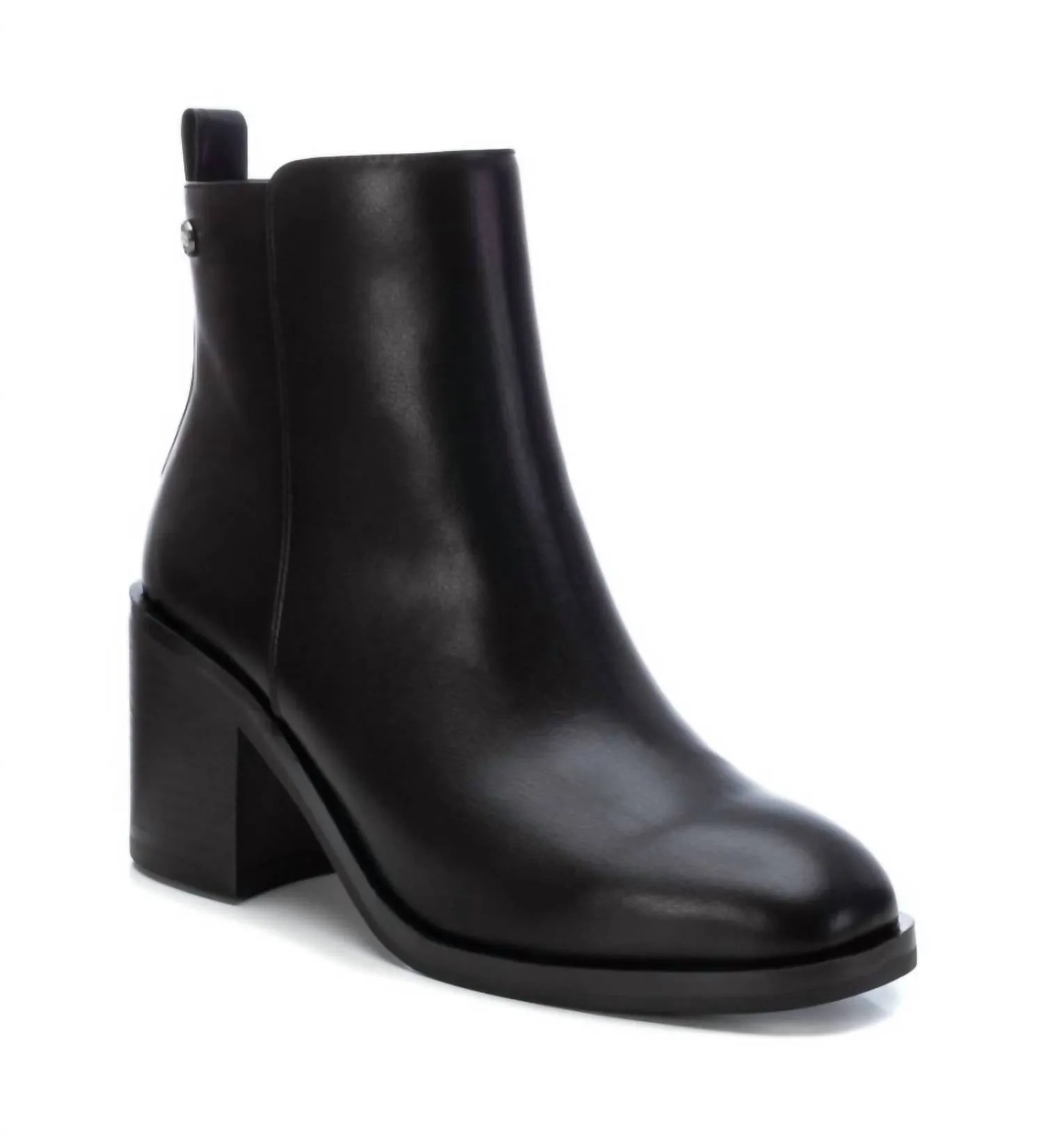 Women's Block Heel Booties In Black