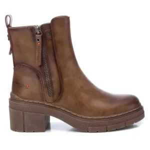 Women's Casual Booties In Light Brown