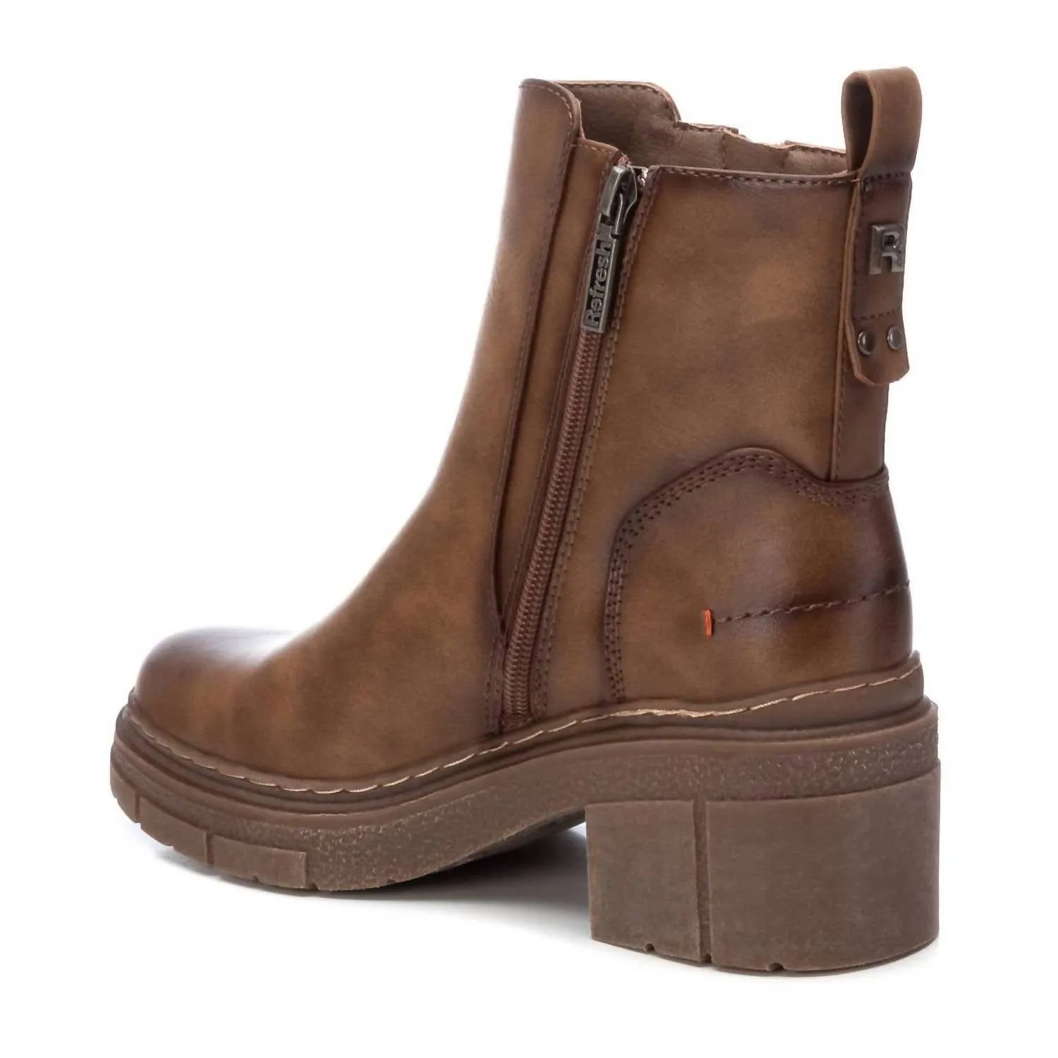 Women's Casual Booties In Light Brown