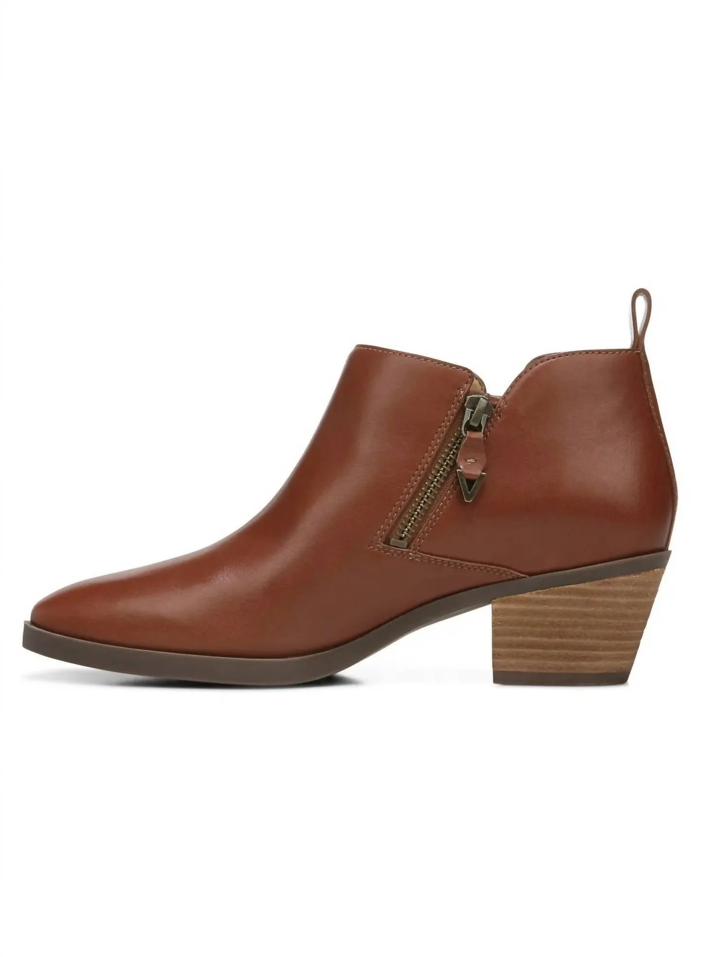 Women��S Cecily Ankle Boot - Medium In Cognac