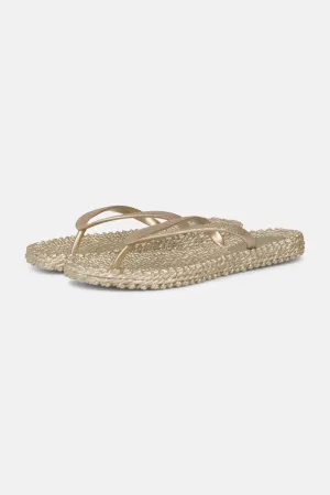 Women's Cheerful Flip Flops In Platinum