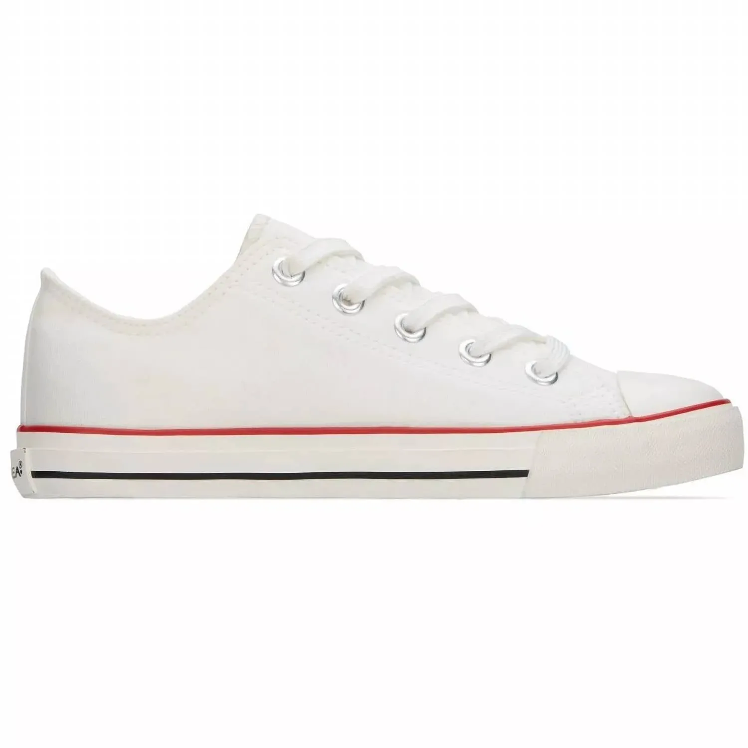 Women's Classic Canvas Sneakers In White