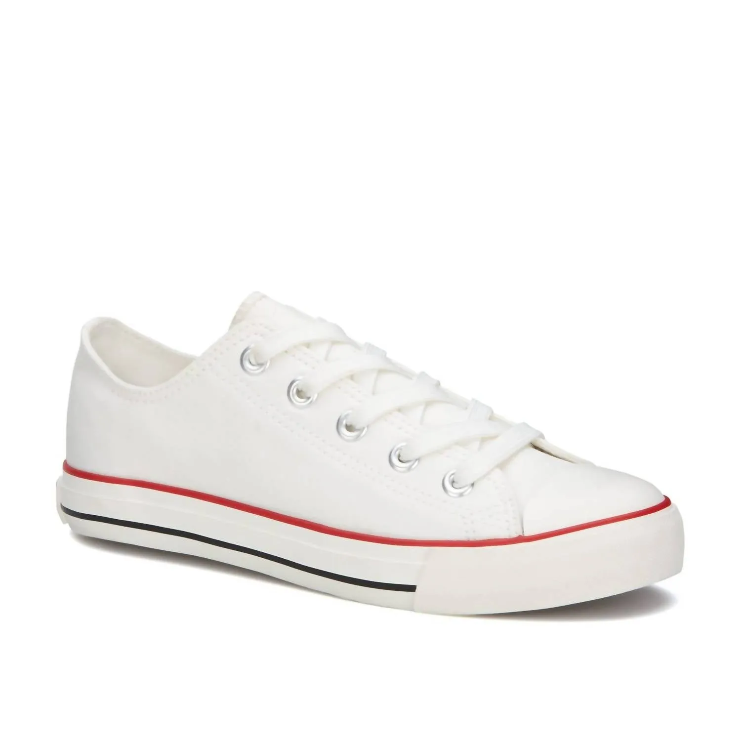 Women's Classic Canvas Sneakers In White