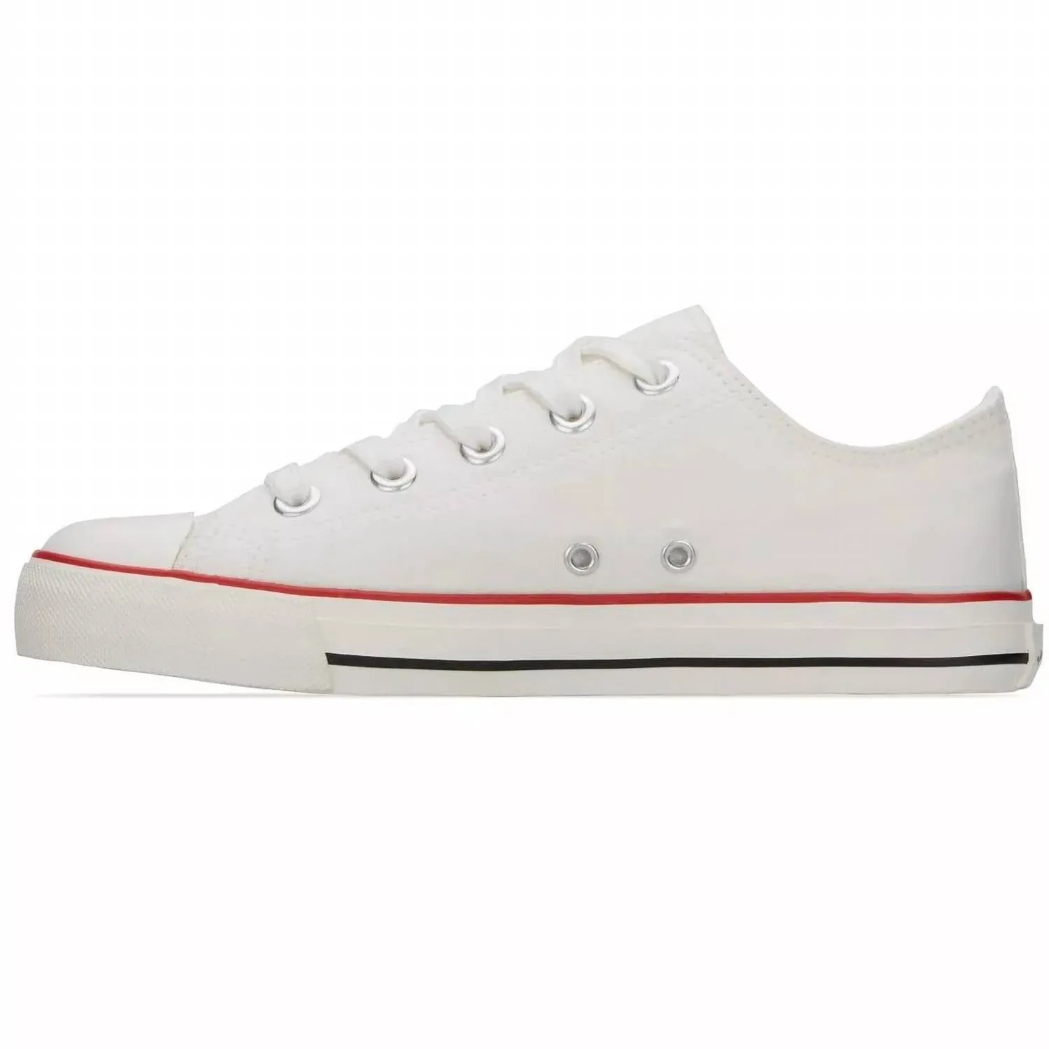 Women's Classic Canvas Sneakers In White