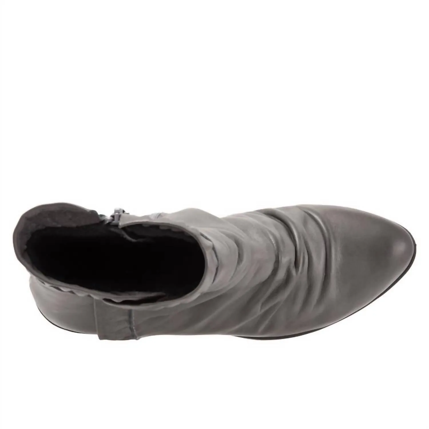 Women's Connie Leather Boot In Ash