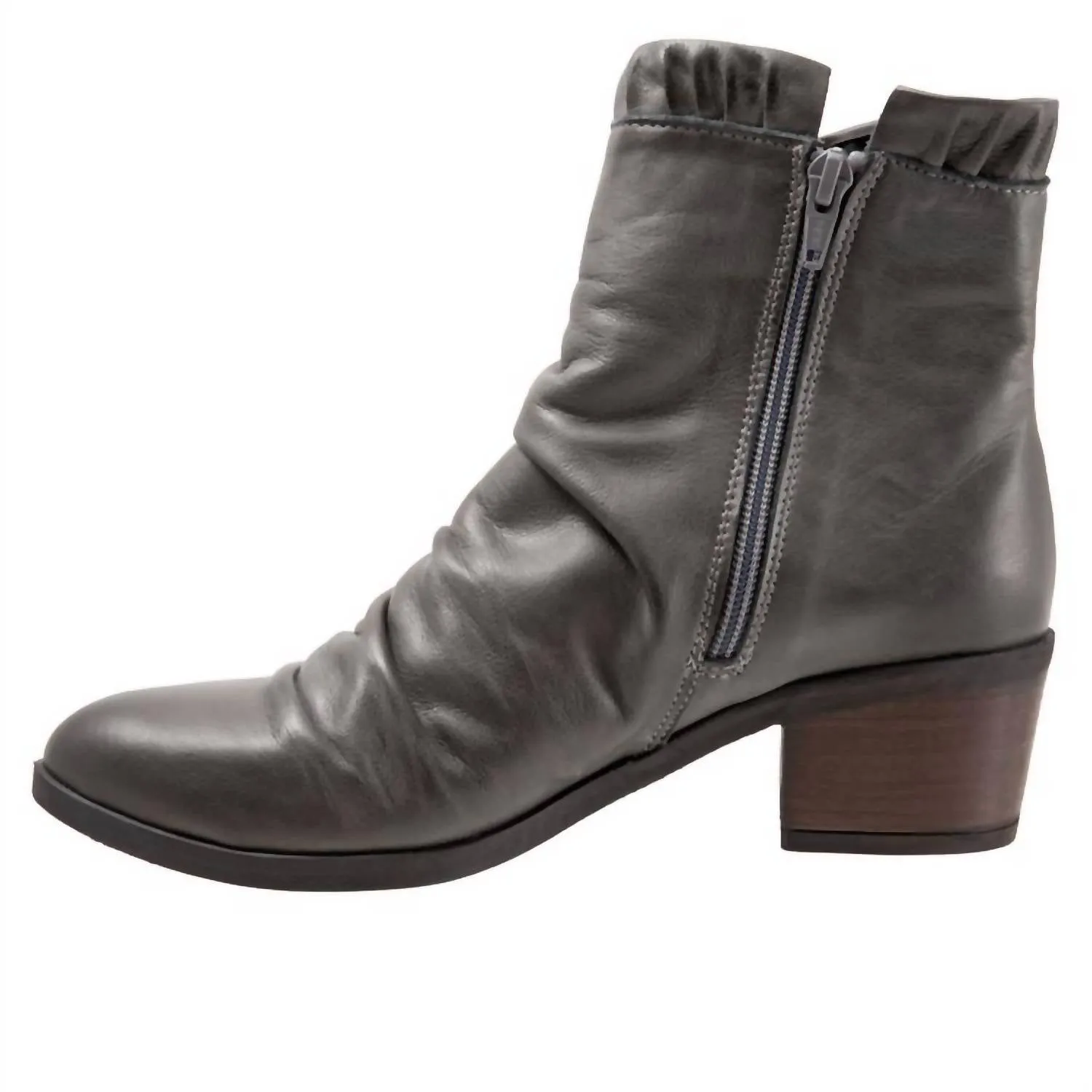 Women's Connie Leather Boot In Ash