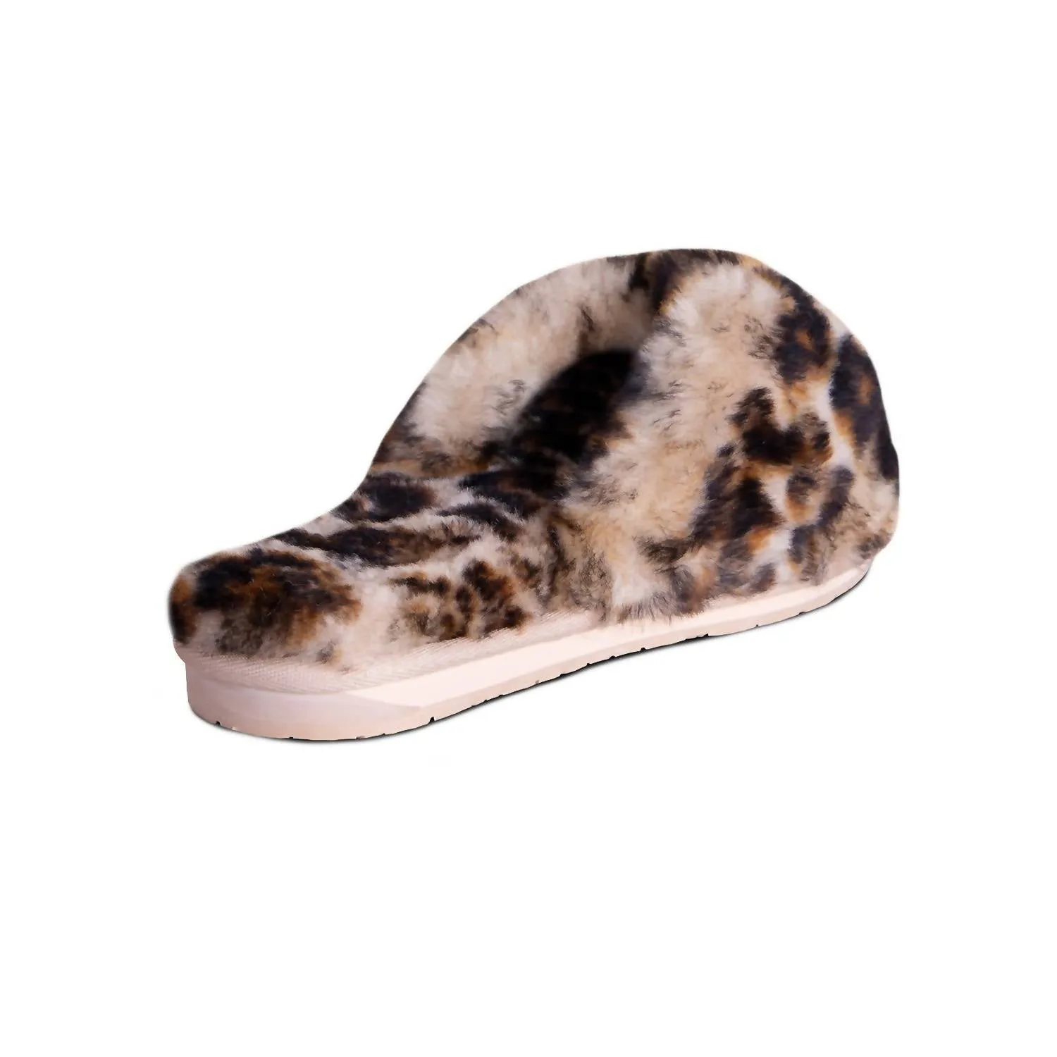 Women's Emma Sheepskin Slipper In Leopard