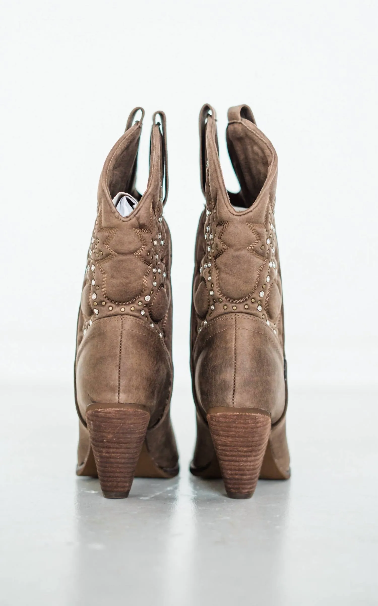 Women's Houston Western Boots In Taupe