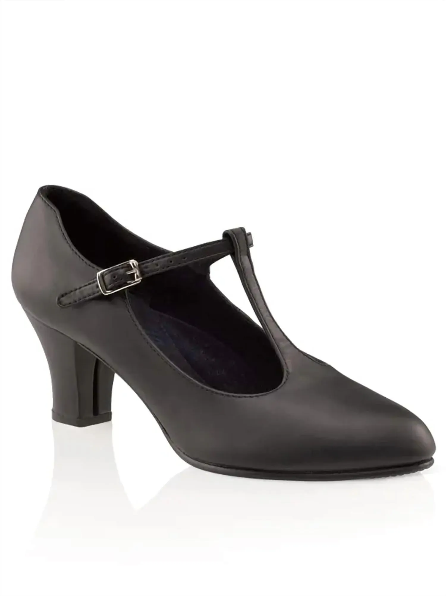 Women��S Jr Footlight T-Strap Character Shoe In Black