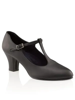 Women��S Jr Footlight T-Strap Character Shoe In Black