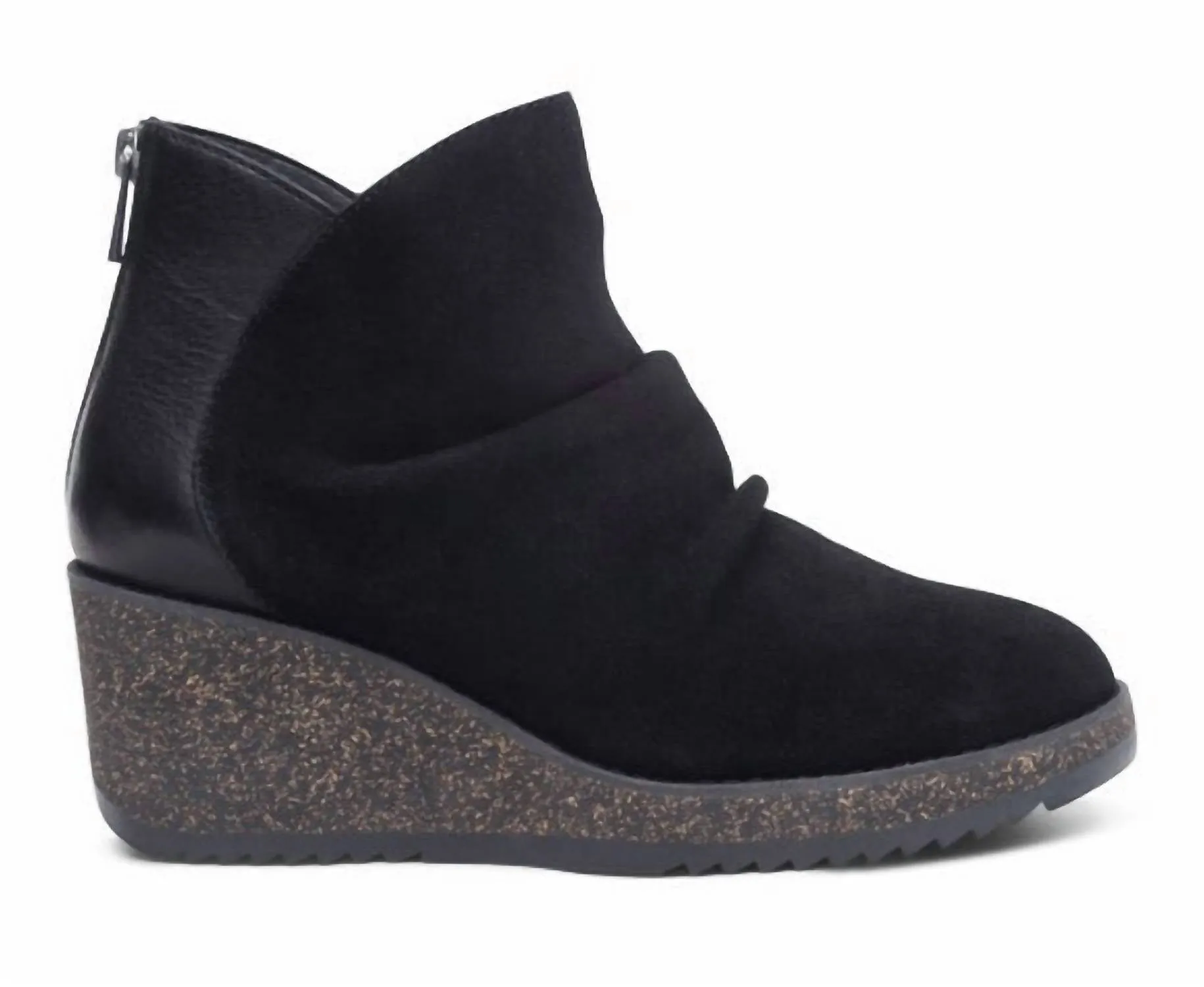Women's Kara Wedge Bootie In Black