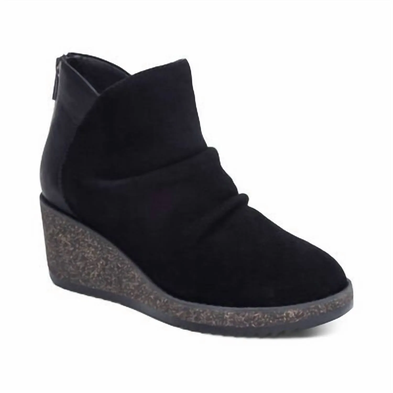 Women's Kara Wedge Bootie In Black