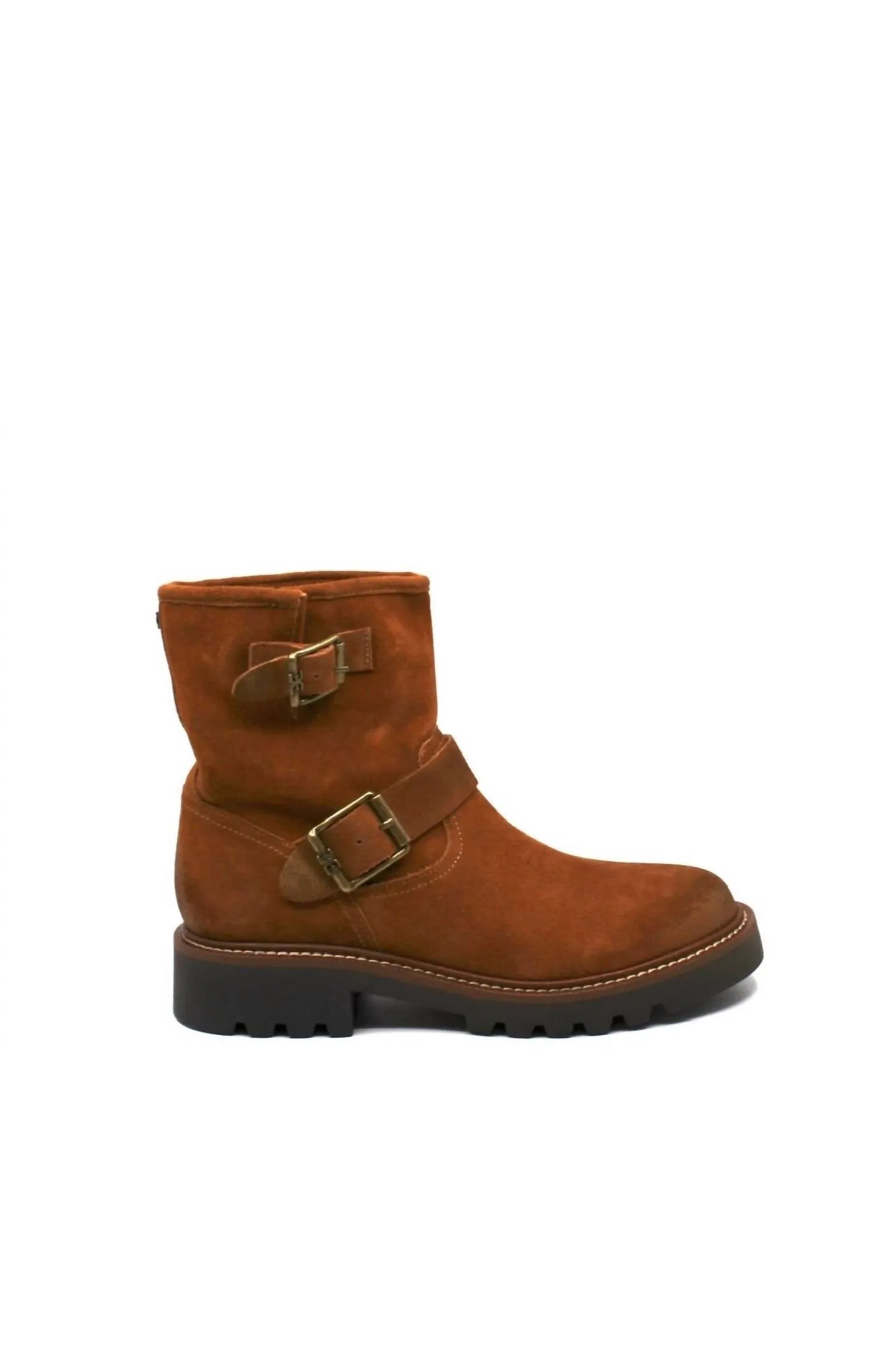 Women's Kinsley Boots In Amber Brown
