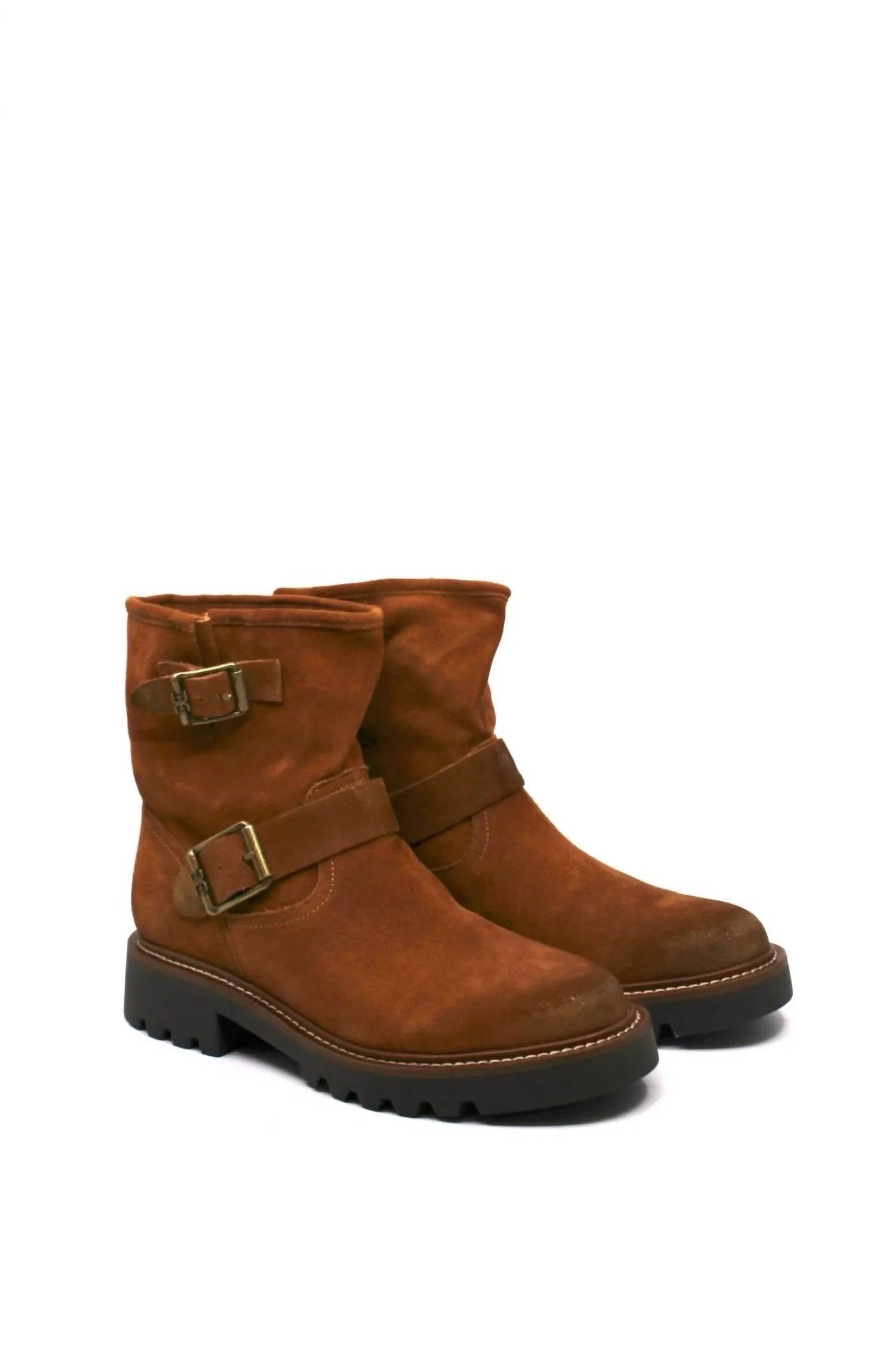 Women's Kinsley Boots In Amber Brown