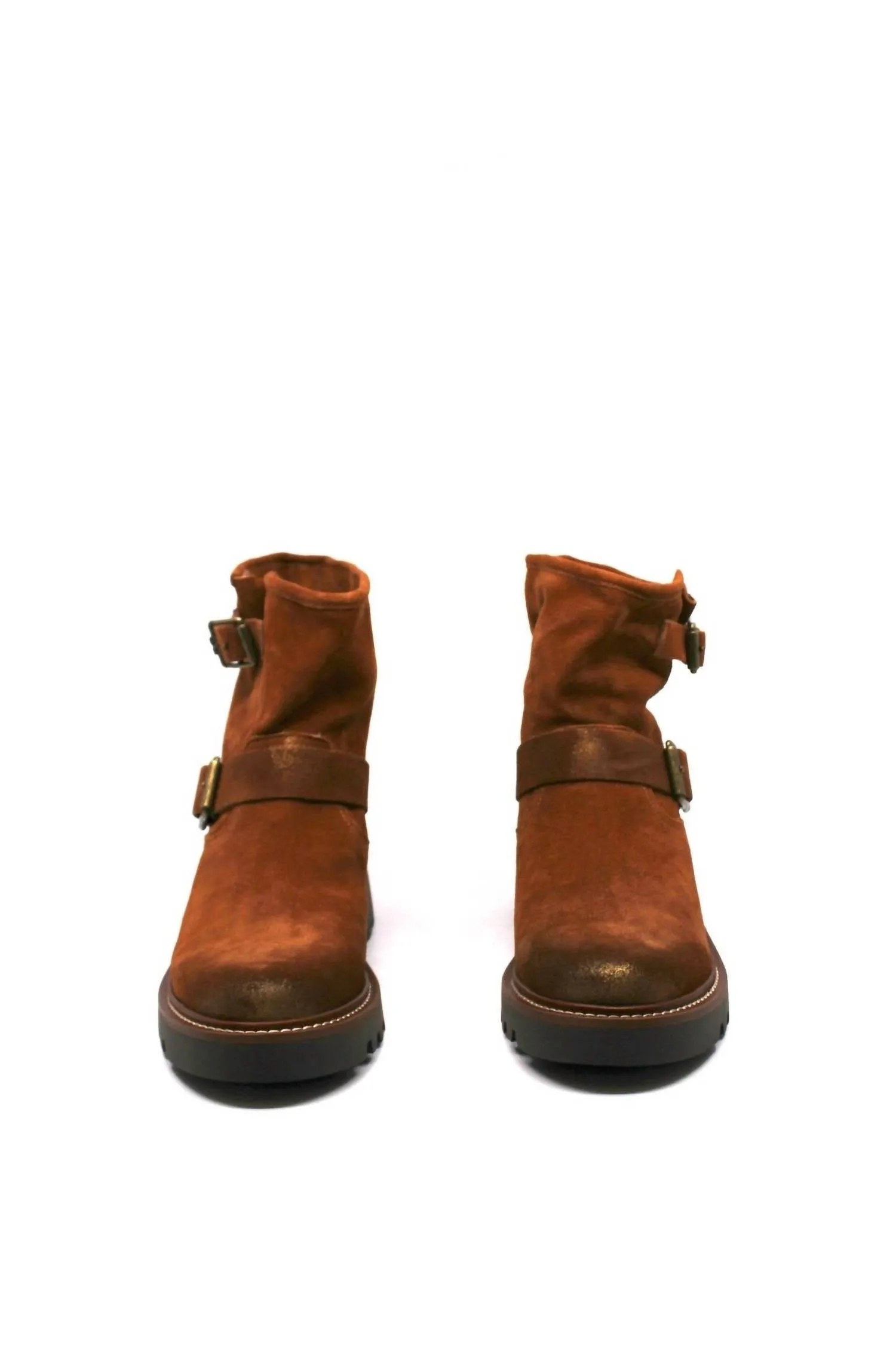 Women's Kinsley Boots In Amber Brown