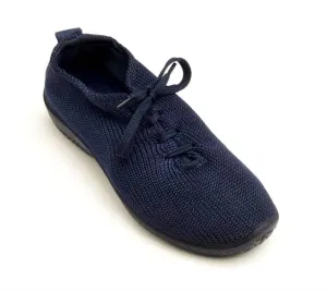 Women's Ls Knit Shoe In Navy