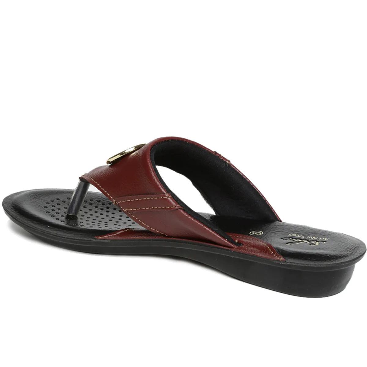 Women's Maroon Solea Flip-Flops