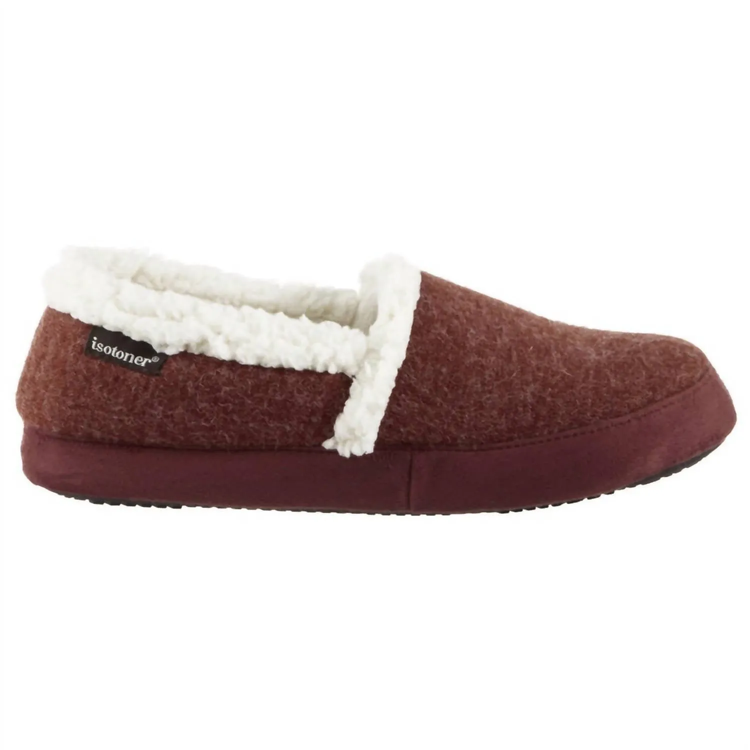 Women‚Äôs Microsuede Marisol Closed Back Slipper In Chili