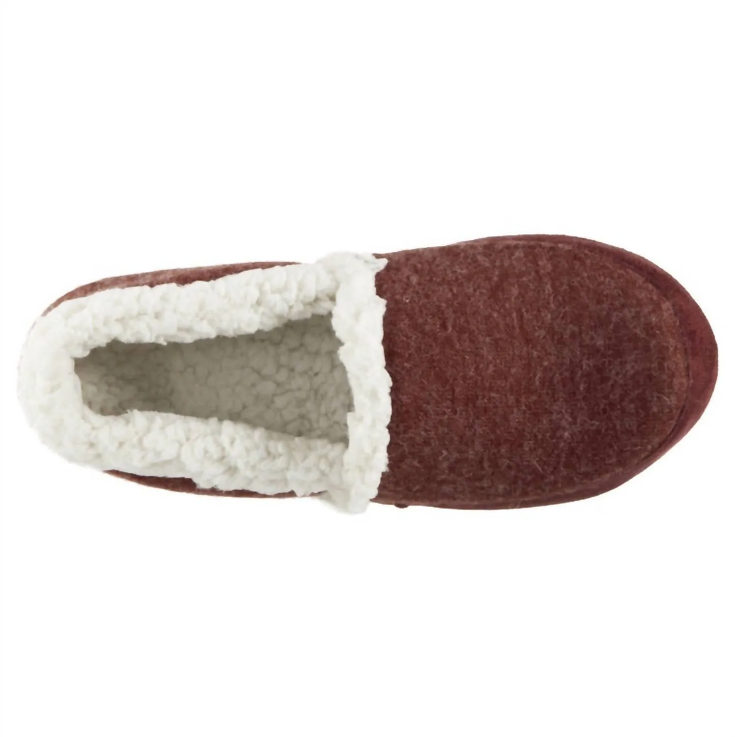 Women‚Äôs Microsuede Marisol Closed Back Slipper In Chili