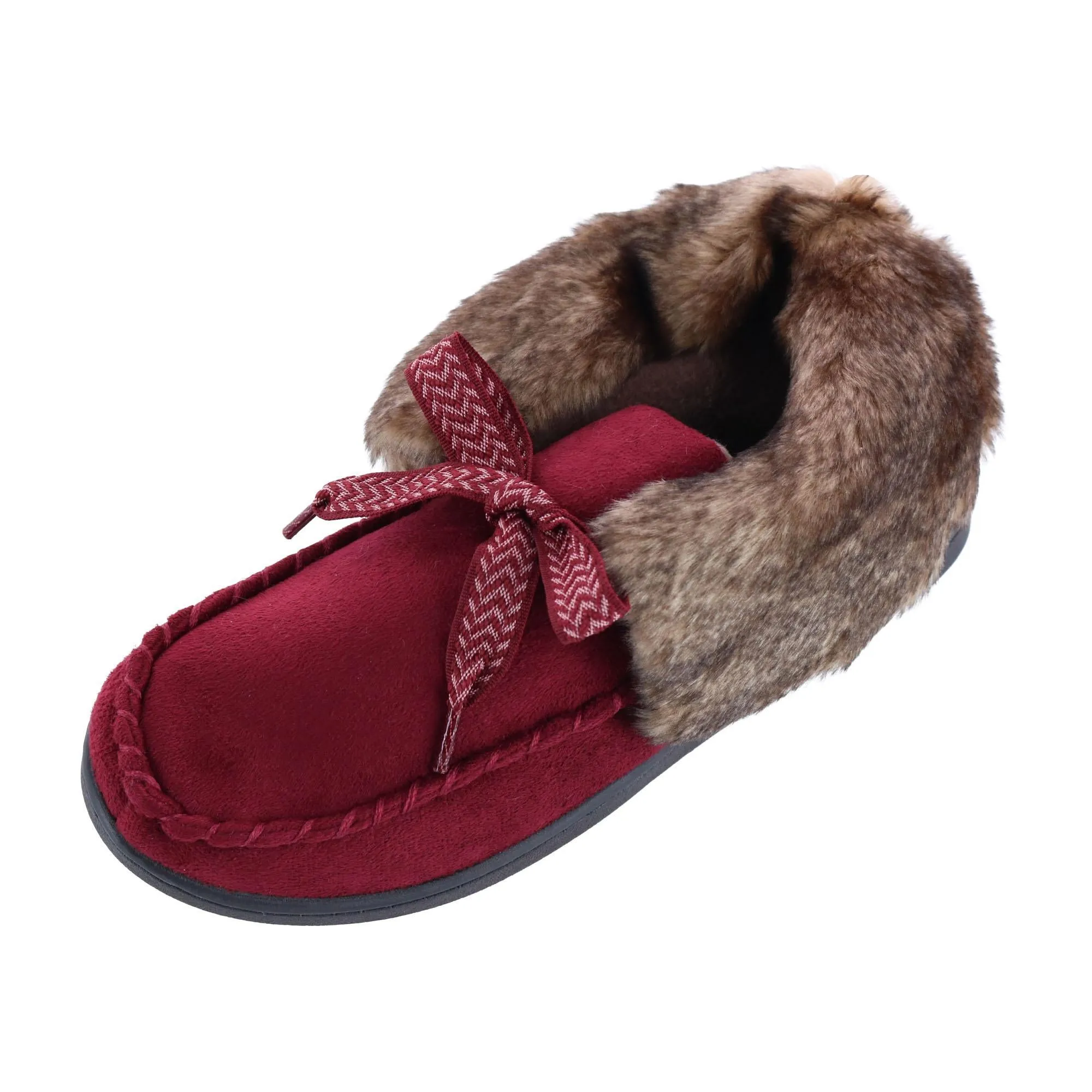 Women's Microsuede Nelly Moc Bootie Slippers