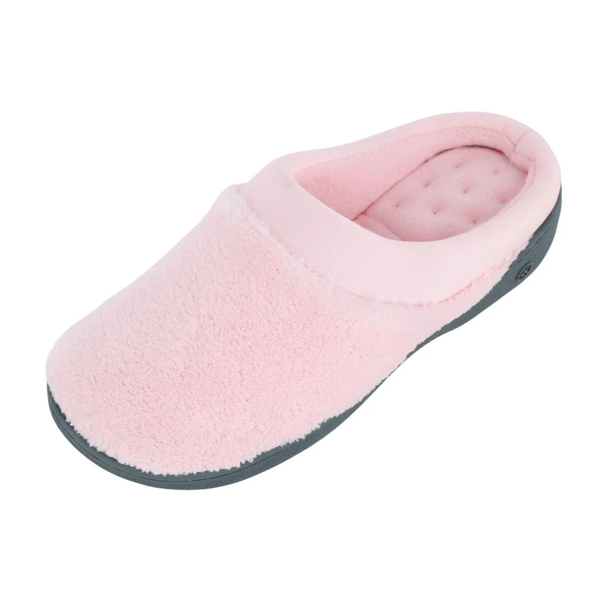 Women's Microterry Pillowstep Satin Clog Slipper