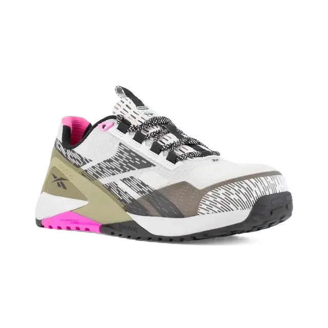 Women's Nano X1 Adventure Composite-Toe Athletic Work Shoe Pink/Gray