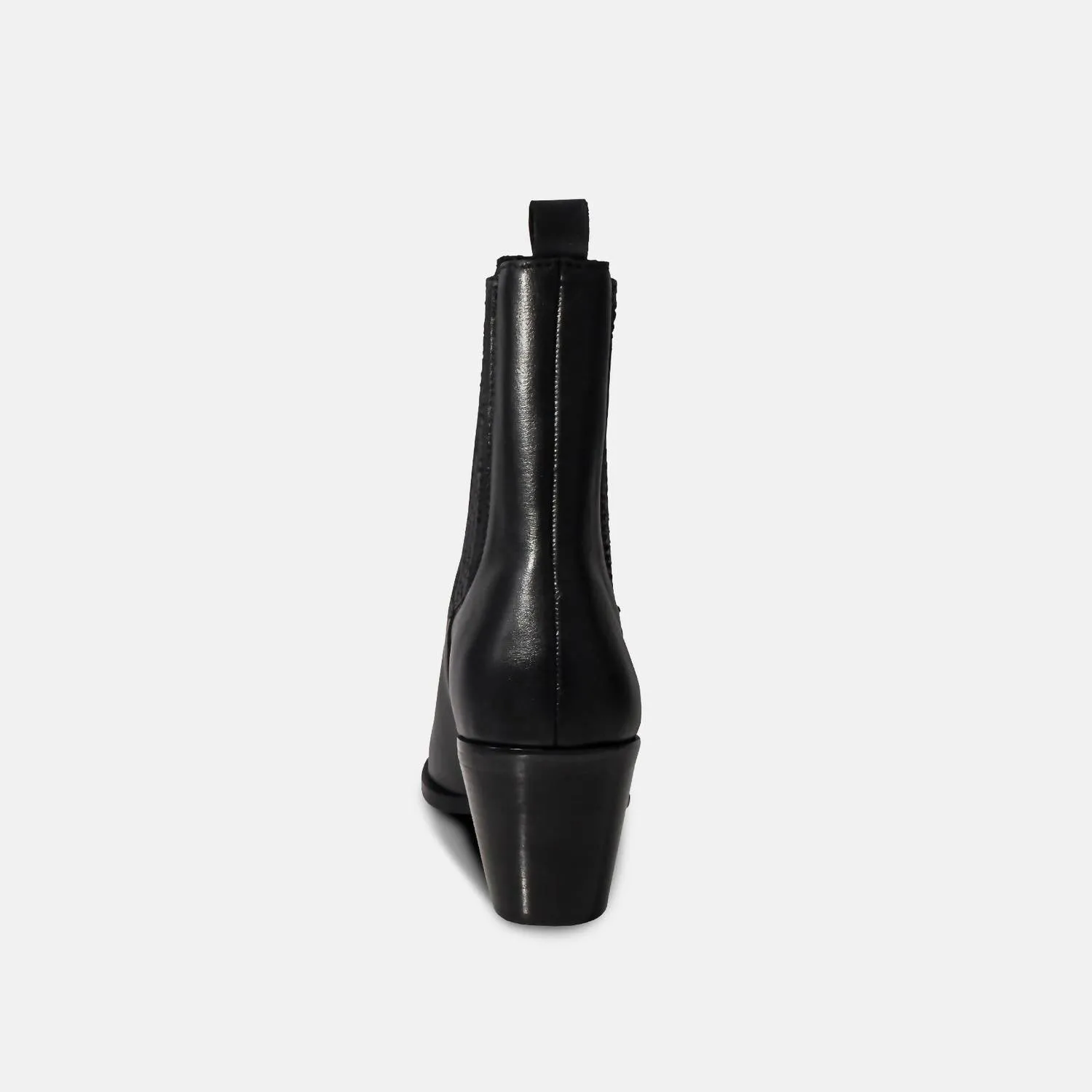 Women's Premium Leather Ankle Lyra Boots In Black