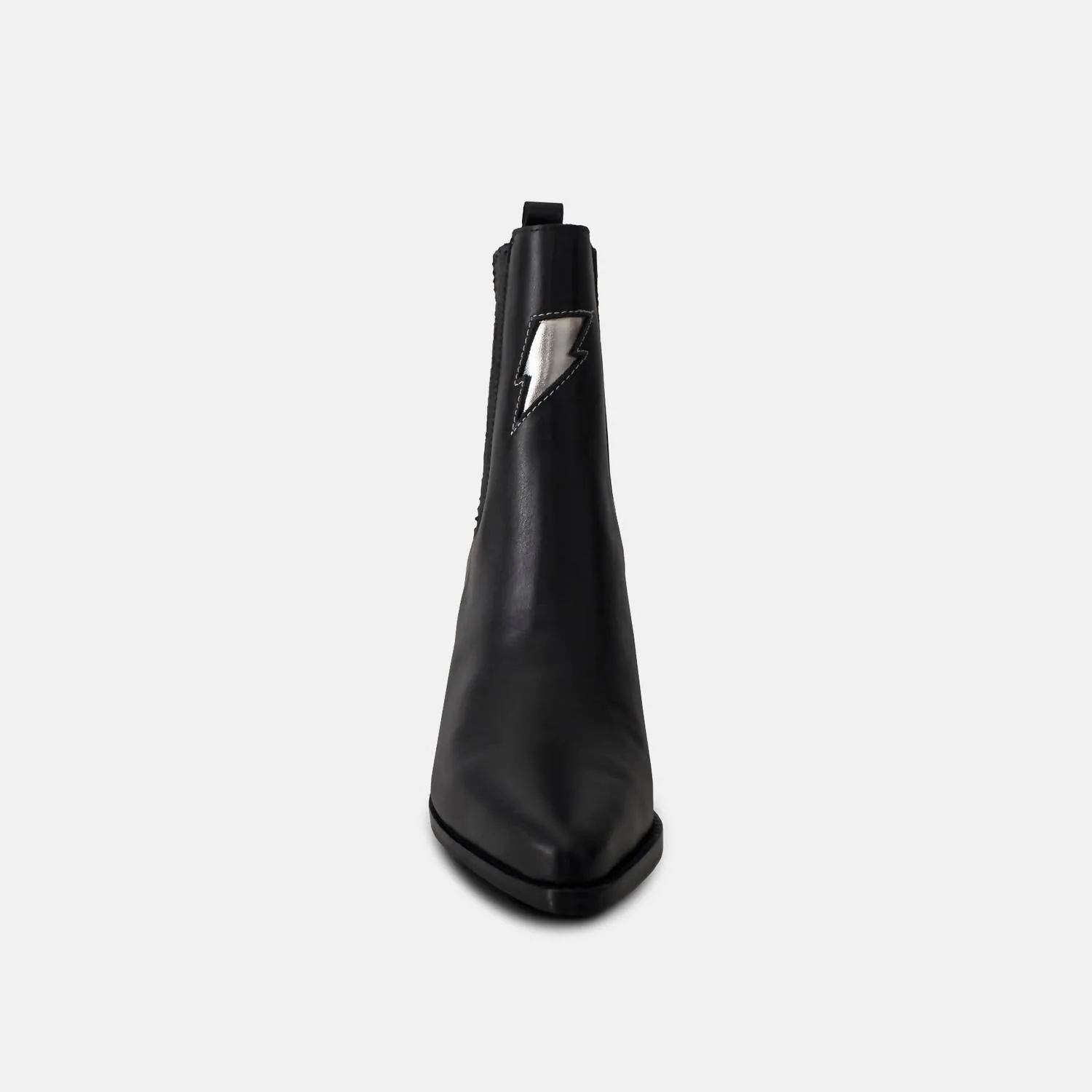 Women's Premium Leather Ankle Lyra Boots In Black