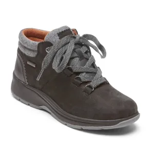 Women's Pyper Hiker Boot - Wide In Black Nubuck