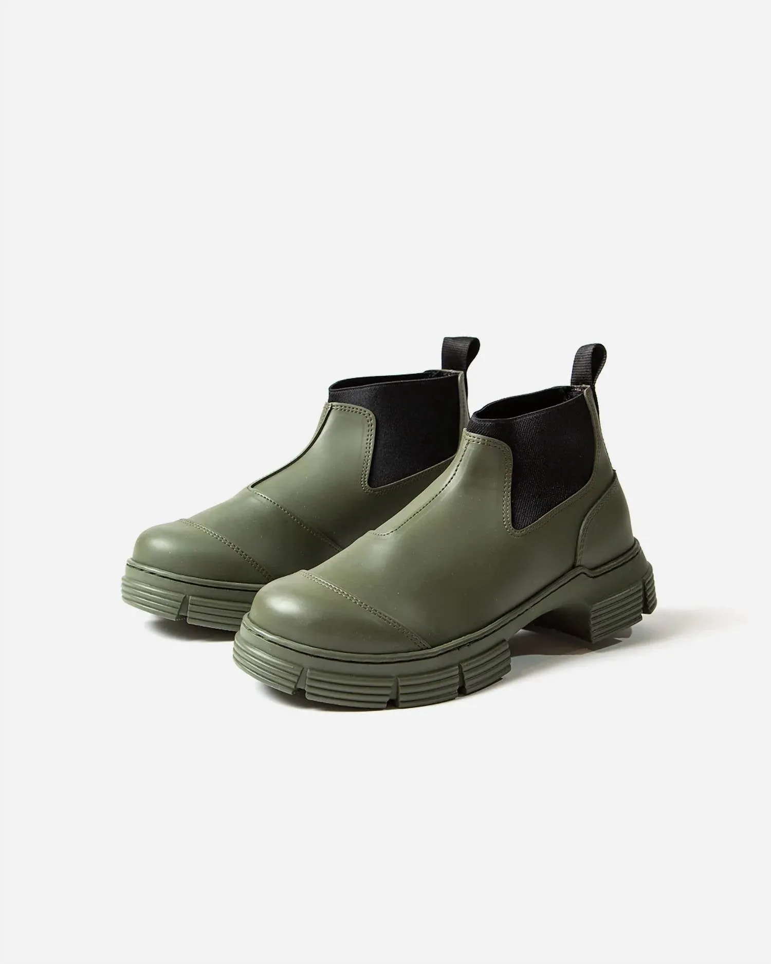 Women's Recycled Rubber Crop City Boot In Kalamata