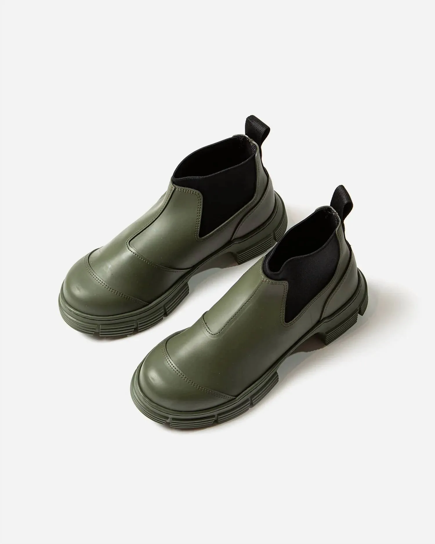 Women's Recycled Rubber Crop City Boot In Kalamata