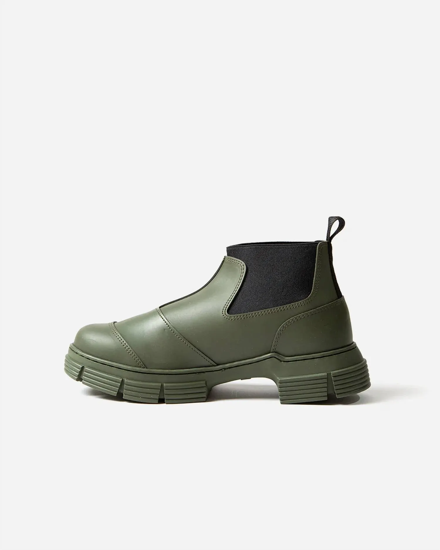 Women's Recycled Rubber Crop City Boot In Kalamata