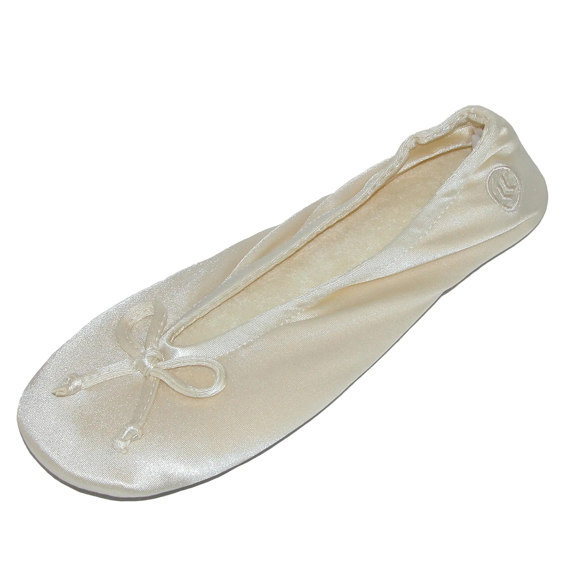 Women's Satin Classic Ballerina Slippers (Pack of 2)