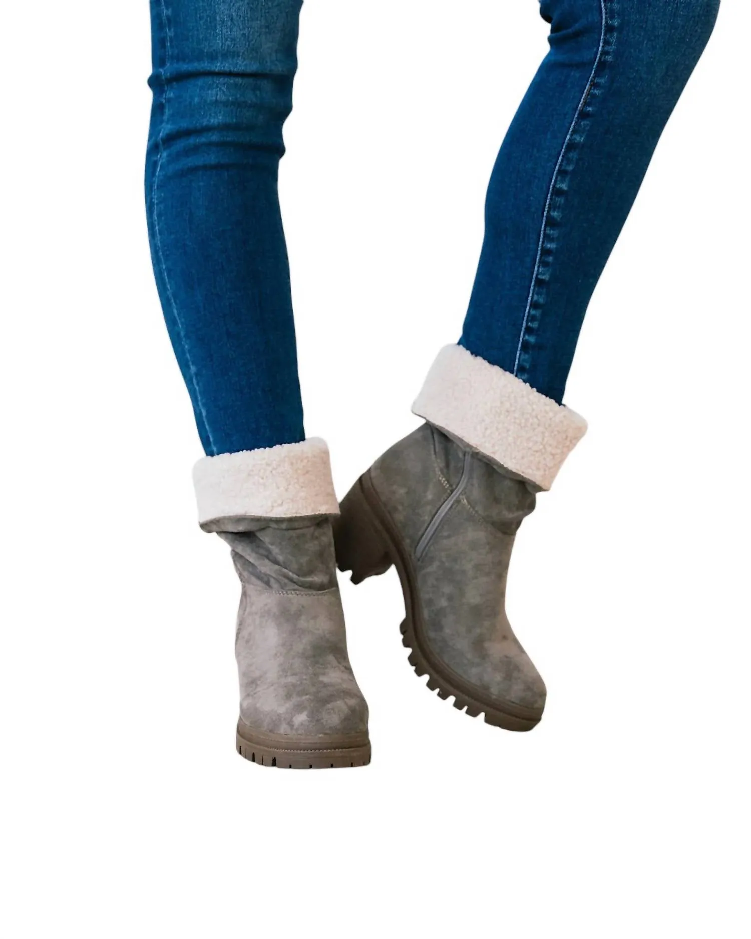 Women's Snuggy Boot In Grey