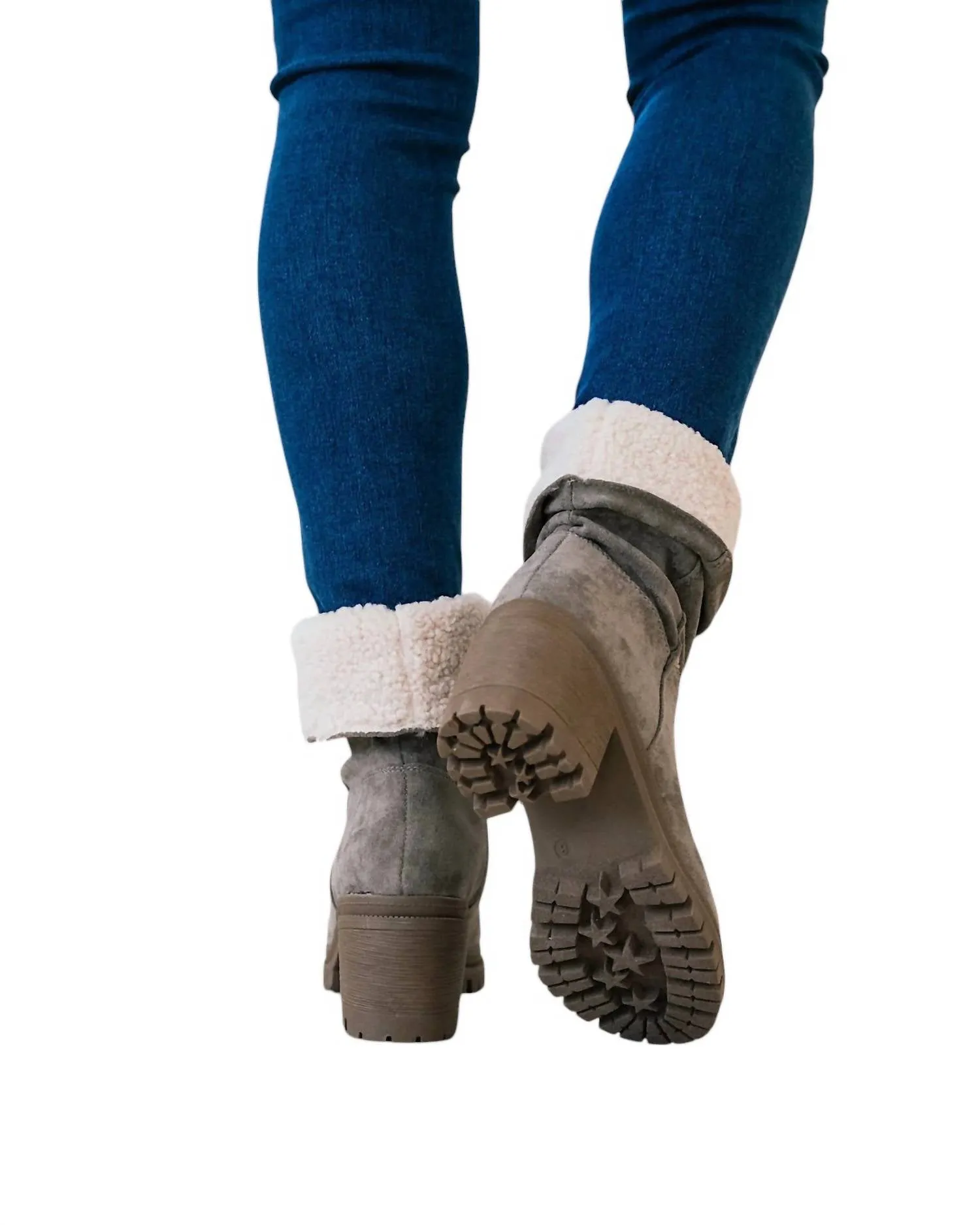 Women's Snuggy Boot In Grey