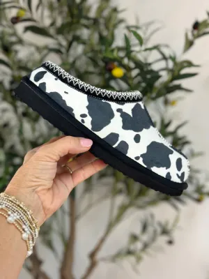 Women's Sparks Slip On In Cow Print