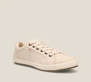 Women's Star Sneakers Wide Width In Natural Hemp