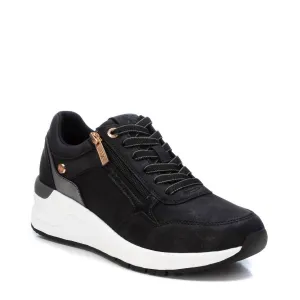 Women's Wedge Sneakers In Black