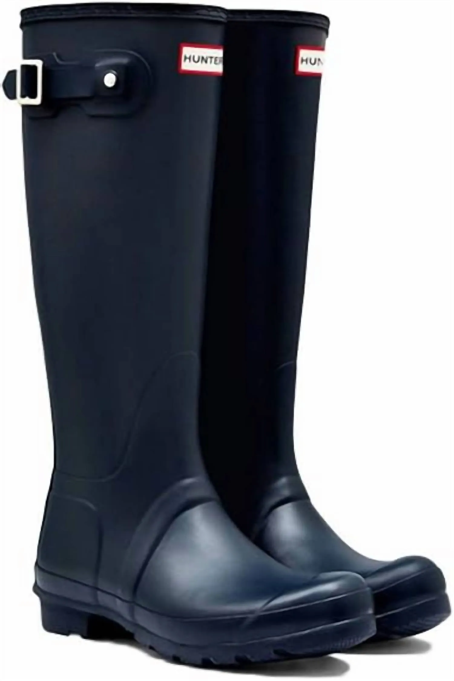 Women's Work Wellingtons Boots In Blue Navy