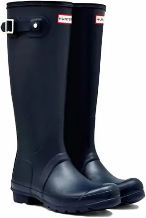 Women's Work Wellingtons Boots In Blue Navy