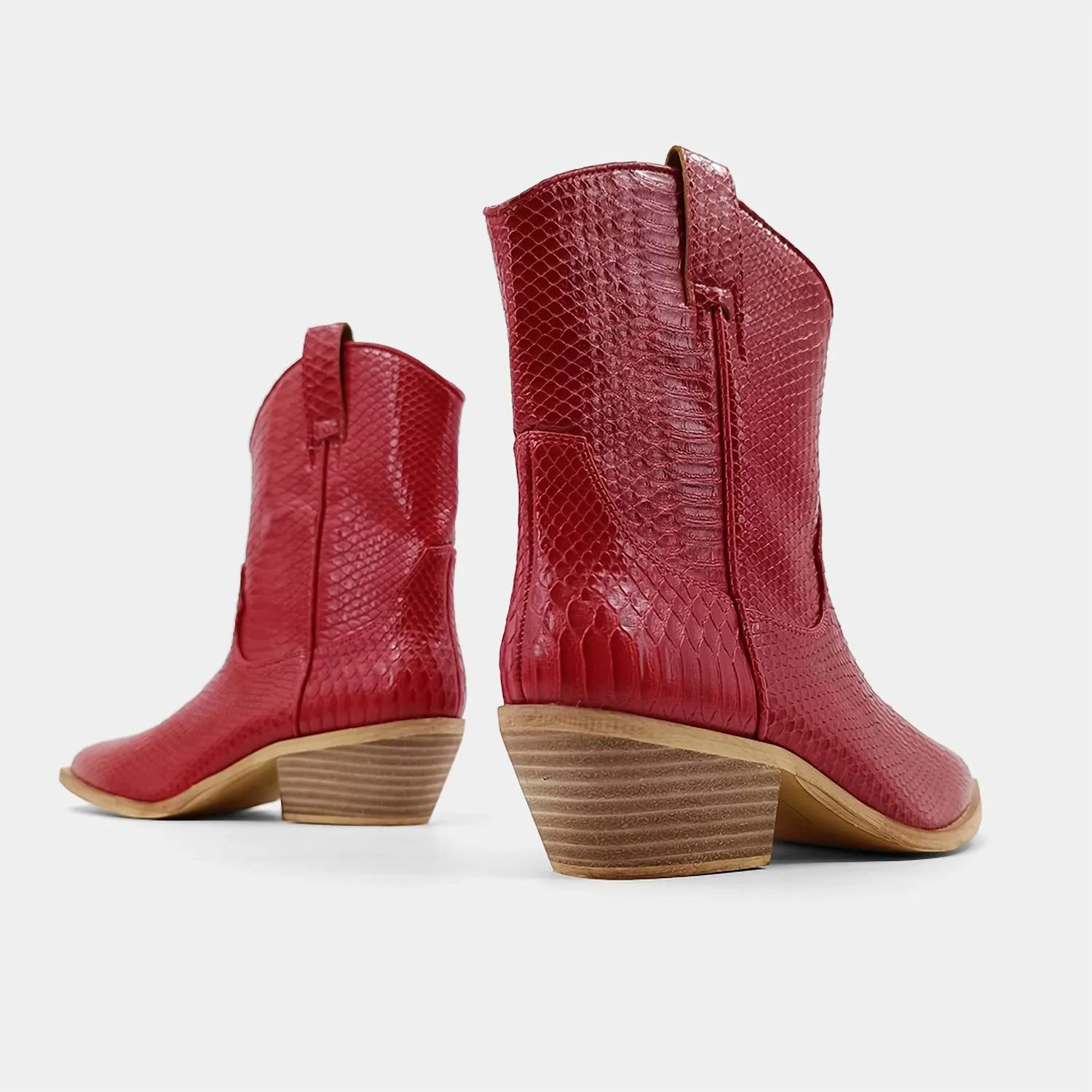 Women's Zouzou Boot In Dark Red