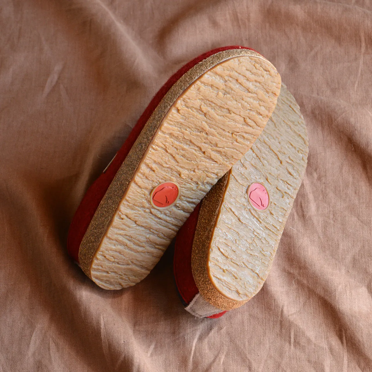 Wool Felt Clogs - Kris - Paprika (Adults 36-42) *Pre-order